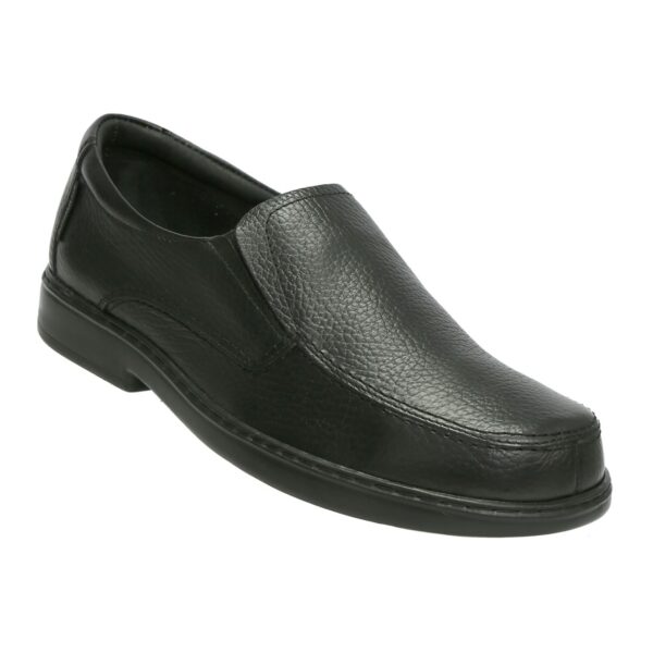 Calzado Romulo | Zapatos cerrado en cuero negro de dotación hombre de Calzado Romulus. Ref. 9300